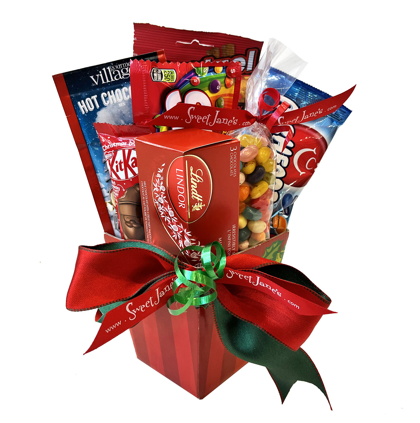 Mini Royal Red Candy Basket